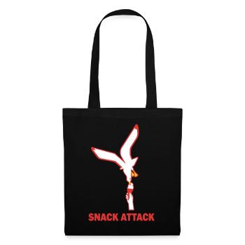 Snack Attack Möwe Eis - Tote Bag - black - Front