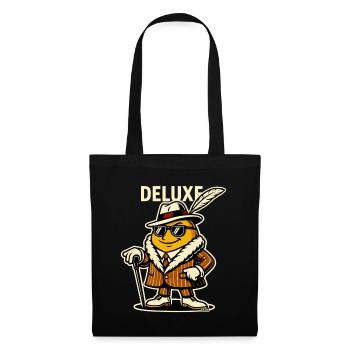 Le gars de plumes élégantes de luxe - Sac en tissu - noir - Devant