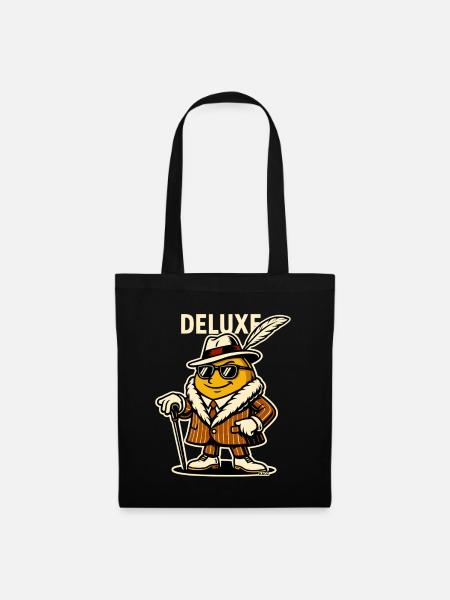Deluxe Dapper Feather Typ - Stoffbeutel - Schwarz