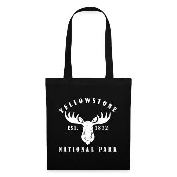 Yellowstone National Park Established 1872 - Tote Bag - black - Front