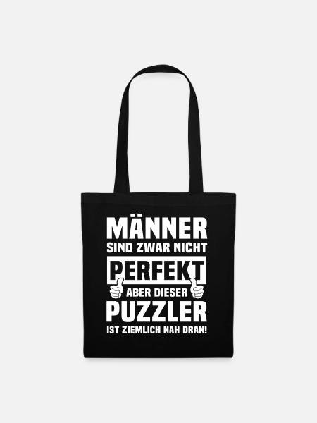 Puzzler - Stoffbeutel - Schwarz