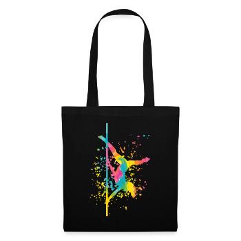Pole Dance Bar Fitness Femmes Pole Danse - Sac en tissu - noir - Devant
