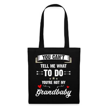 T-shirt slogan Petit-bébé Sass - Sac en tissu - noir - Devant