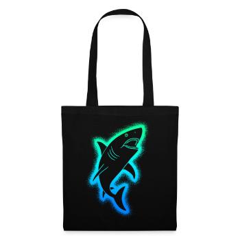 Requins Sharks Enfants Garçons Shark - Sac en tissu - noir - Devant