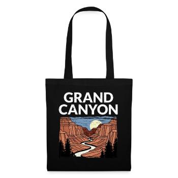 Grand Canyon Nationalpark Wanderer - Stoffbeutel - Schwarz - Vorne