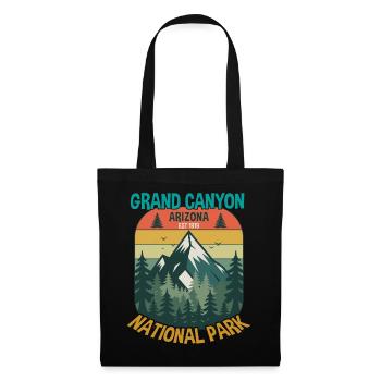 Grand Canyon Arizona Est 1919 National Park Retro - Tote Bag - black - Front