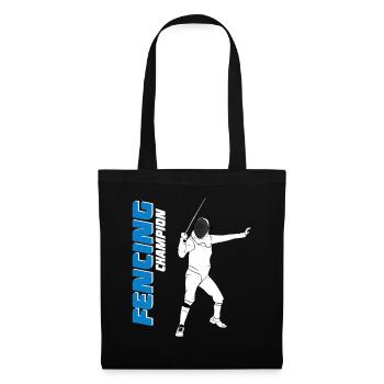 Fencing - Fechten - Fechter - Fechtkampf - Tote Bag - black - Front