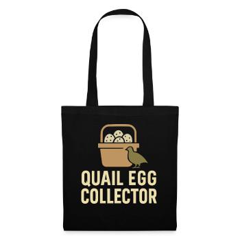 Quail Keeper Quail Farmer Backyard Quail - Tote Bag - black - Front