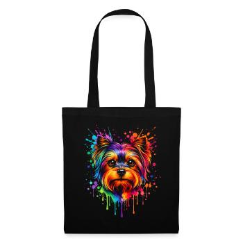 Yorkie | Terrier Pop Art - Tote Bag - black - Front