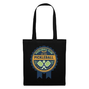 Pickleball Club Fondé en 2024 Joueur Humoristique Pickleball - Sac en tissu - noir - Devant