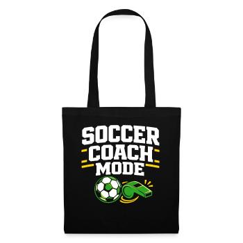 Soccer Training Youth Sports Coach - Tote Bag - black - Front