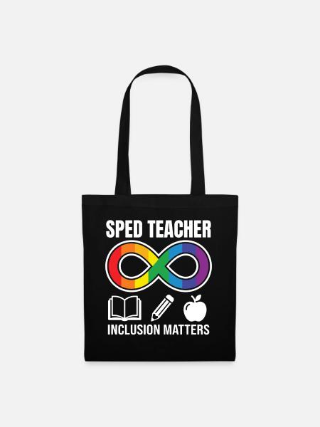 SPED Teacher Inclusion Matters - Stoffbeutel - Schwarz