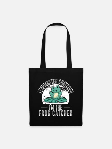 Frog Catcher Leapmaster Snatcher Frog - Stoffbeutel - Schwarz