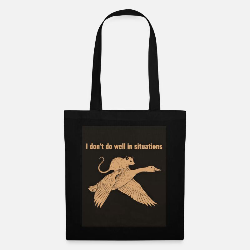 Dino Surf on the Beach - Tote Bag - black