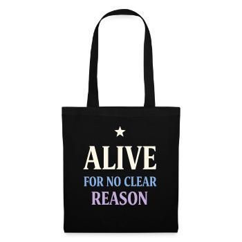 Existential humor, nihilism, humor, - Tote Bag - black - Front