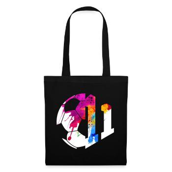 NO. 11 FOOTBALLER NUMBER 11 FOOTBALL 11TH BIRTHDAY - Tote Bag - black - Front