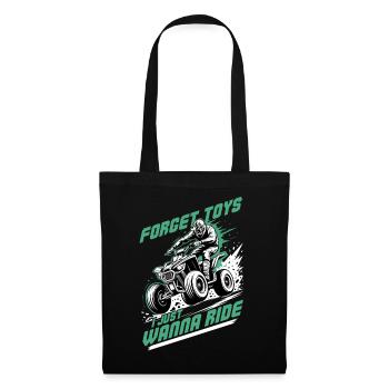 Quad ATV Garçons Hommes Quad Wheeler - Sac en tissu - noir - Devant