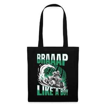 Quad ATV Garçons Hommes Quad Wheeler - Sac en tissu - noir - Devant