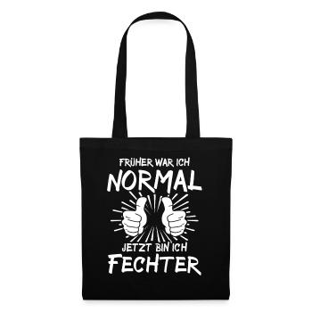 Fechter - Stoffbeutel - Schwarz - Vorne