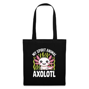 My Spirit Animal Axolotl - Tote Bag - black - Front
