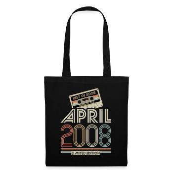 Best of April 2008 Kassette | Limited Edition - Stoffbeutel - Schwarz - Vorne