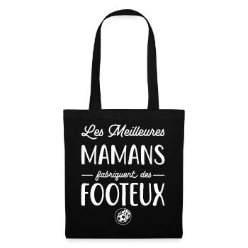 Les meilleures mamans fabriquent des footeux - Sac en tissu - noir - Devant