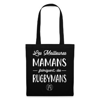 Les meilleures mamans fabriquent des rugbymans - Sac en tissu - noir - Devant