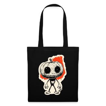 Pumpkin Night Creeper - Tote Bag - black - Front
