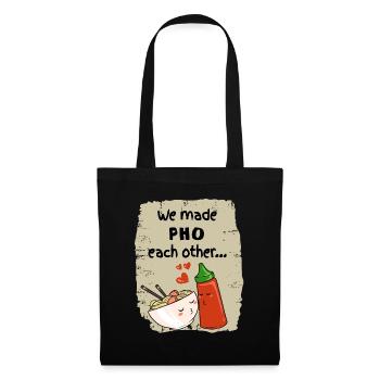 Asia Noodles Sriracha Love - Tote Bag - black - Front