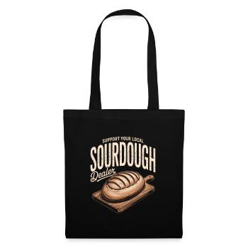 Local Sourdough Dealer - Tote Bag - black - Front