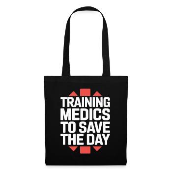 Paramedic Training Medics To Save EMS Educator - Tote Bag - black - Front