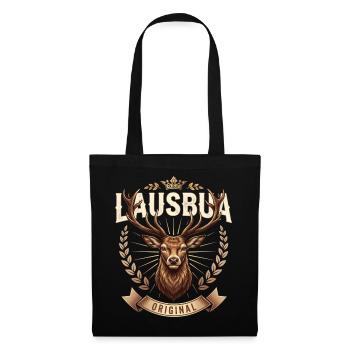 Boys Lausbua Shirt Kids Traditional Shirt Men - Tote Bag - black - Front