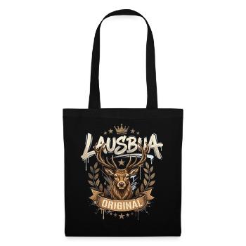 Chemise traditionnelle pour enfants Chemise traditionnelle pour hommes Lausbua - Sac en tissu - noir - Devant