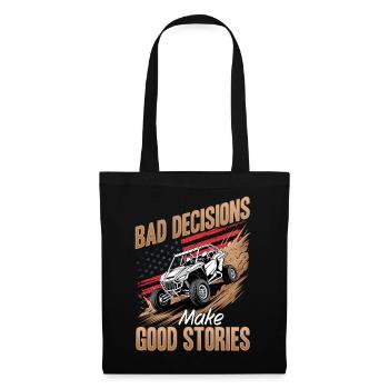 UTV Tout-Terrain Boy Men 4 Wheels Side by Side - Sac en tissu - noir - Devant