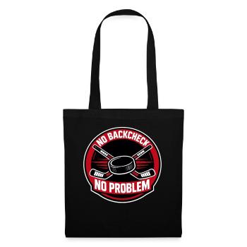 Ligue de la Bière Hockey Humour des joueurs drôles de hockey - Sac en tissu - noir - Devant