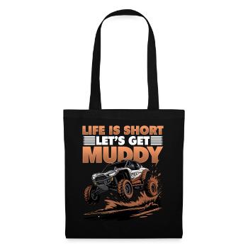 UTV Tout-Terrain Boy Men 4 Wheels Side by Side - Sac en tissu - noir - Devant