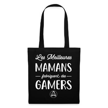 Les meilleures mamans fabriquent des gamers humour - Sac en tissu - noir - Devant