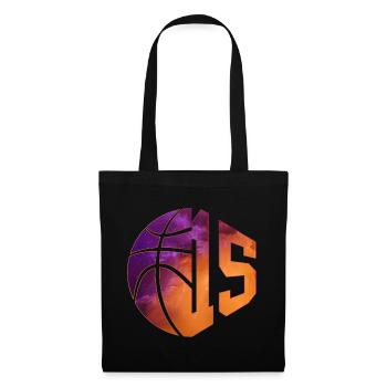 NUMMER 15 BASKETBALL 15. GEBURTSTAG - Stoffbeutel - Schwarz - Vorne
