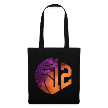 NUMBER 12 BASKETBALL 12TH BIRTHDAY - Tote Bag - black - Front