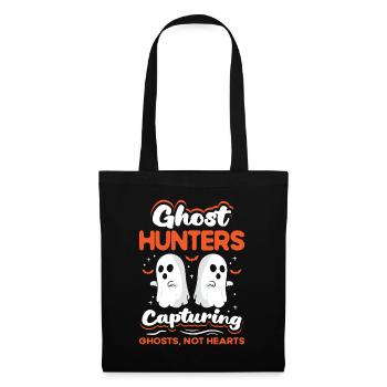 Dicton anglais d’Halloween de Chasseur de Fantômes - Sac en tissu - noir - Devant