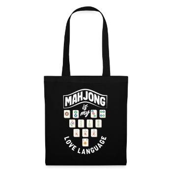 It's Mahjong Time - Tote Bag - black - Front