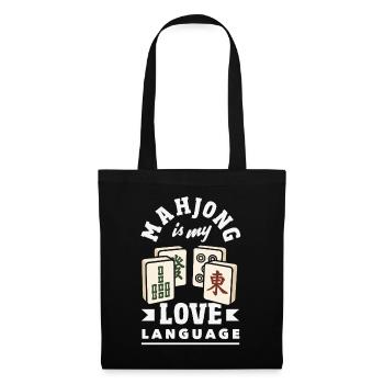 It's Mahjong Time - Tote Bag - black - Front