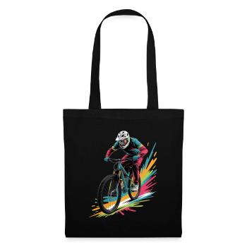 Conception de VTT Coloré pour garçons - Sac en tissu - noir - Devant