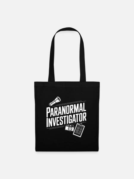 Paranormaler Ermittler - Stoffbeutel - Schwarz
