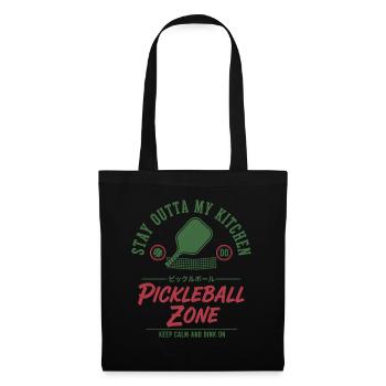 Pickleball Funny Player Stay Outta My Kitchen Zone - Tote Bag - black - Front