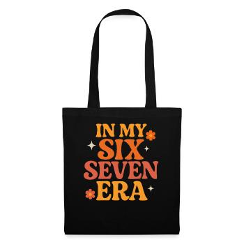 Dans mon mème d’humour italien de la pourriture cervementale de l’ère 67 des Six Sept - Sac en tissu - noir - Devant