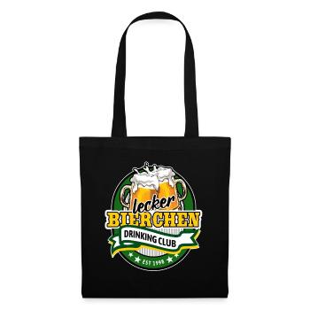 Delicious Beer Drinking Club | Beer | Father's Day - Tote Bag - black - Front