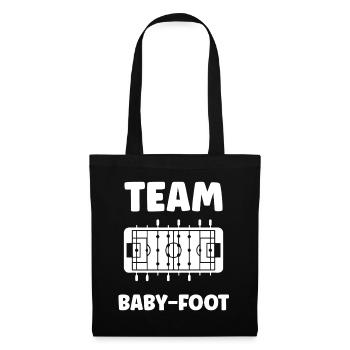 Table football: - Tote Bag - black - Front