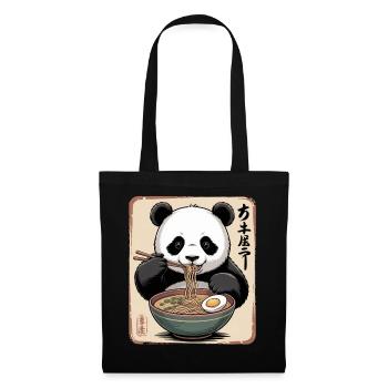 Panda Ramen Feast - Tote Bag - black - Front