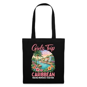 Girls Trip Caribbean 2026 - Tote Bag - black - Front